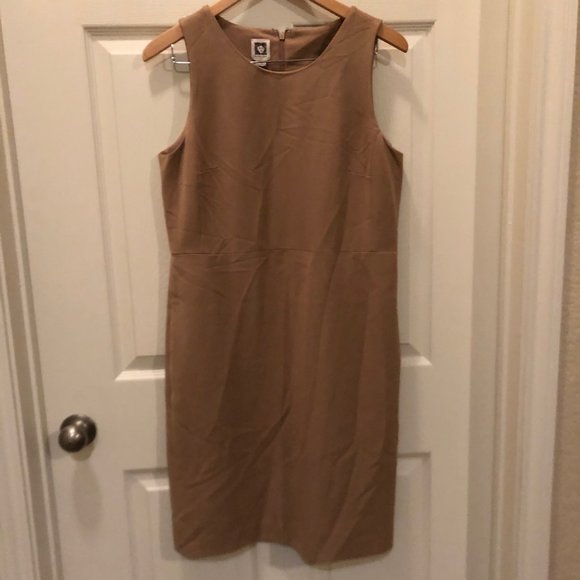 Anne Klein Dresses & Skirts - NWT Anne Klein Khaki Shift Dress 10